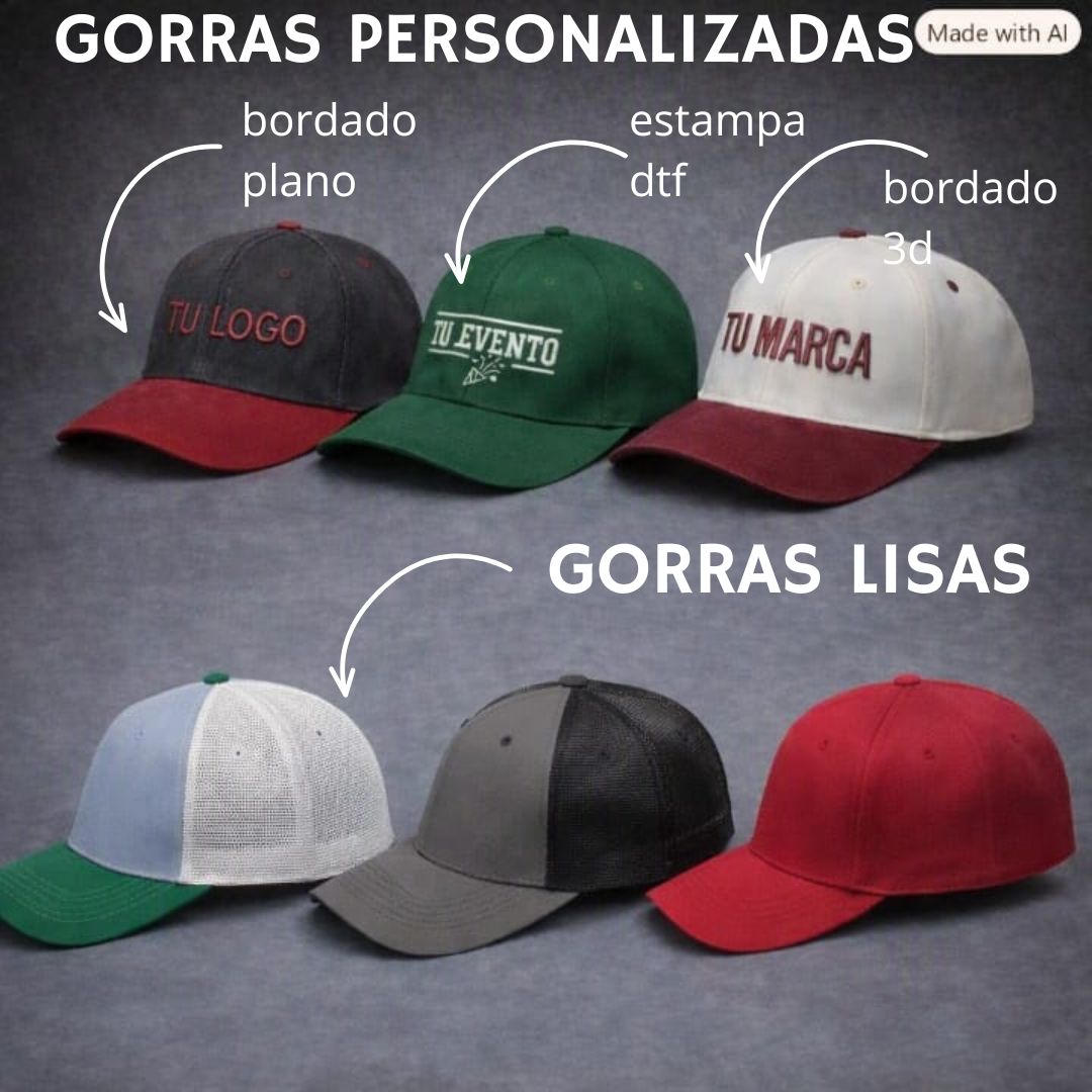 Gorras personalizadas